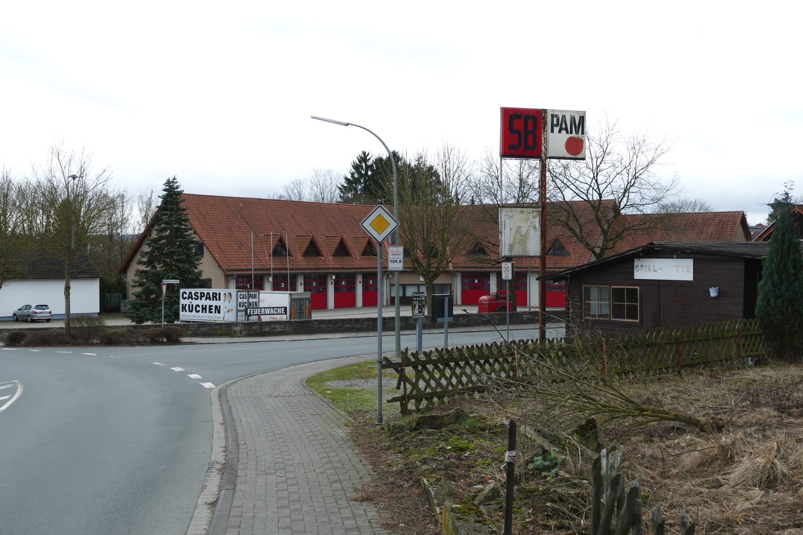 Hier stand einmal das Gelände des Bauunternehmens Schumacher