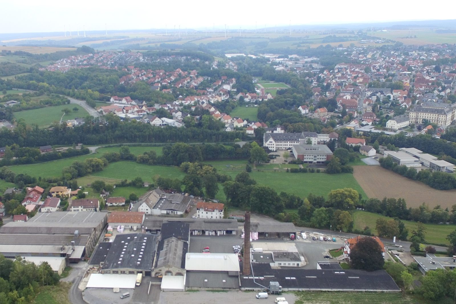 Blick vom Kapellenberg auf Büren