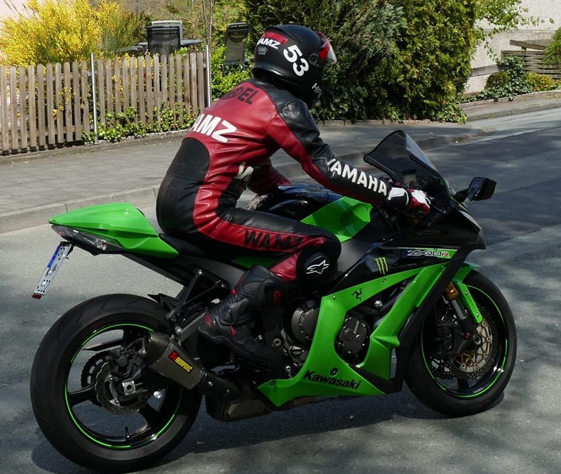 Ausfahrt mit der ZX10R