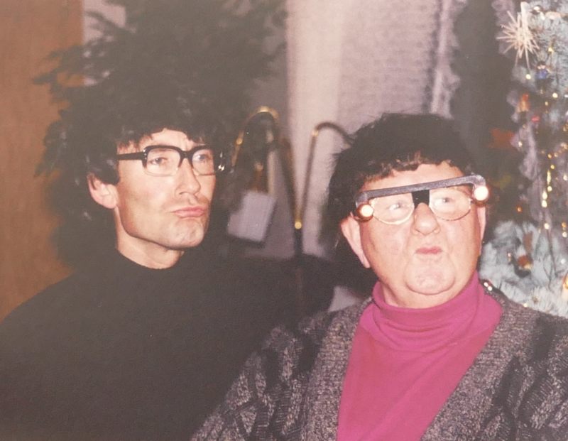 Sehen sie nicht süss aus: Vater und Sohn