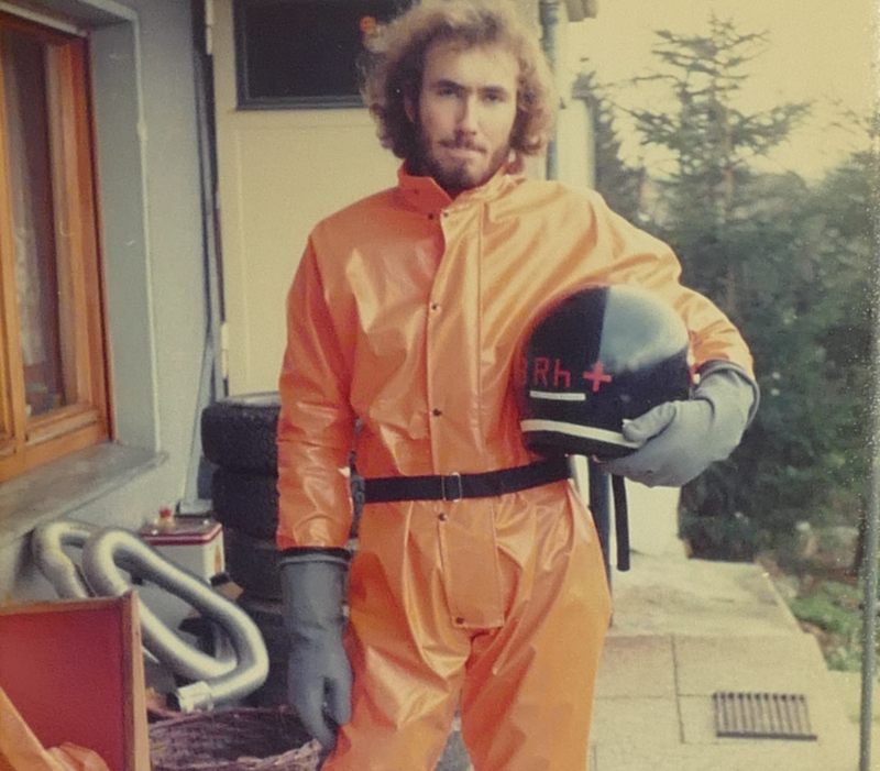 Mein Regendress in den 1970ern