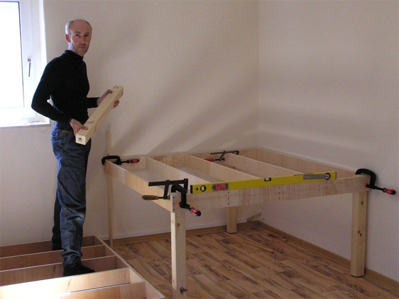 Das Großprojekt nimmt seinen Lauf, danke Opa Claus Dieter Joachim