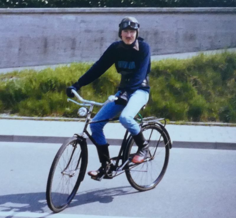 Ja, beherrsche ALLE Zweiräder