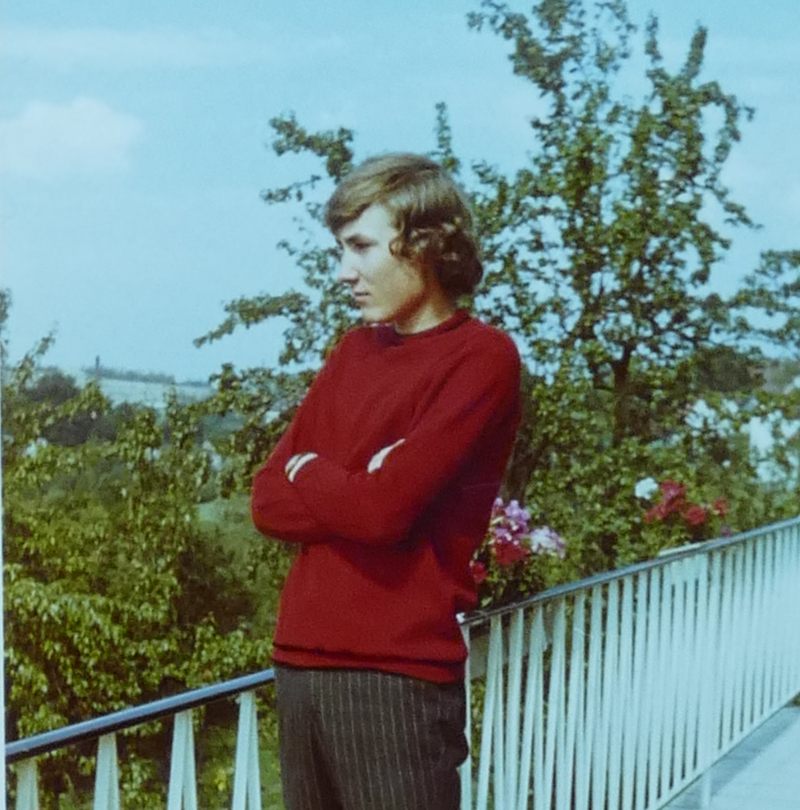 Primaner 2 auf dem Balkon