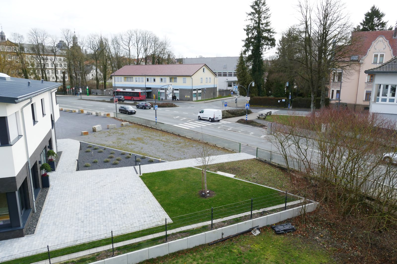 Früher stand dort die klassisch schöne alte Post: 21.02.2020