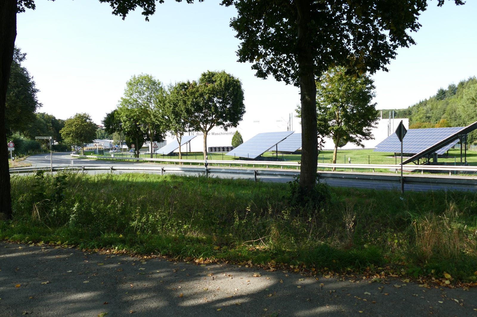 Photovoltaik an der Fürstenberger Straße