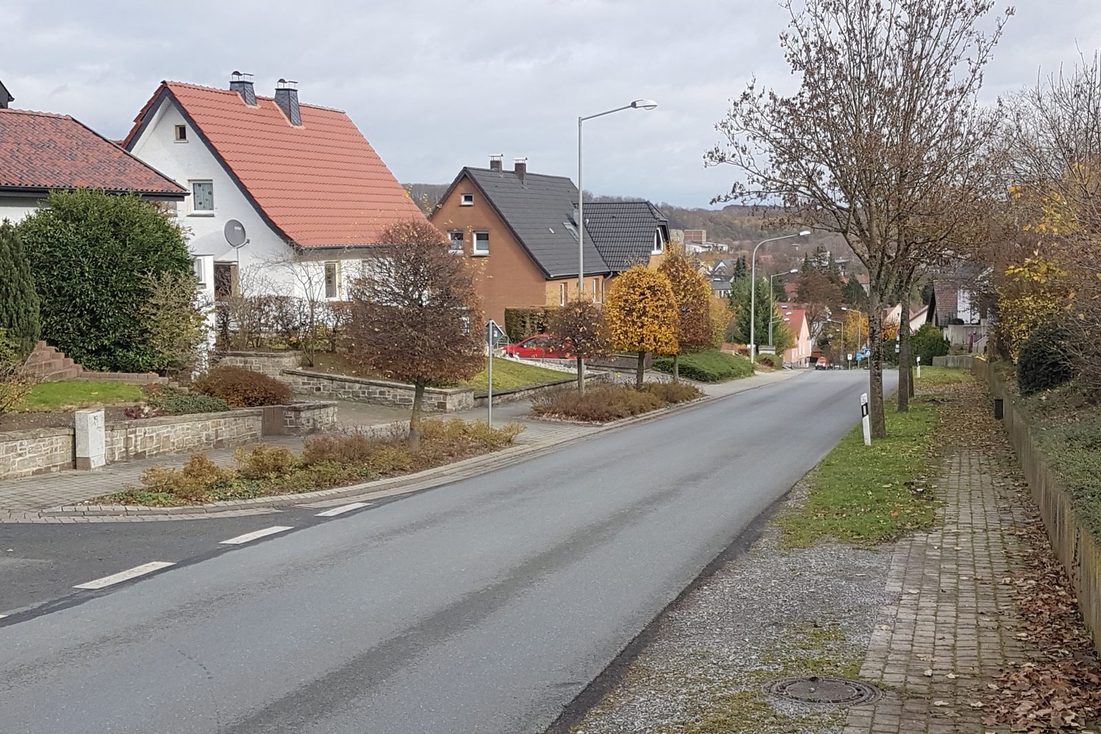 Eickhoffer Straße im Nov. 2020