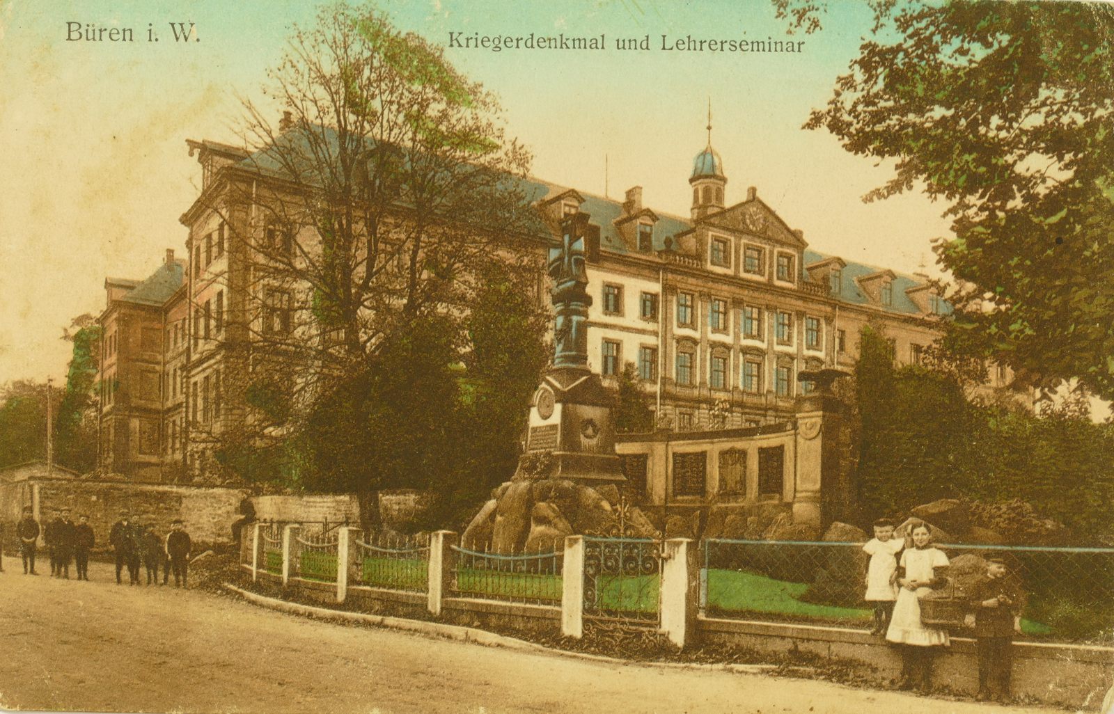 Kriegerdenkmal in den 1910ern