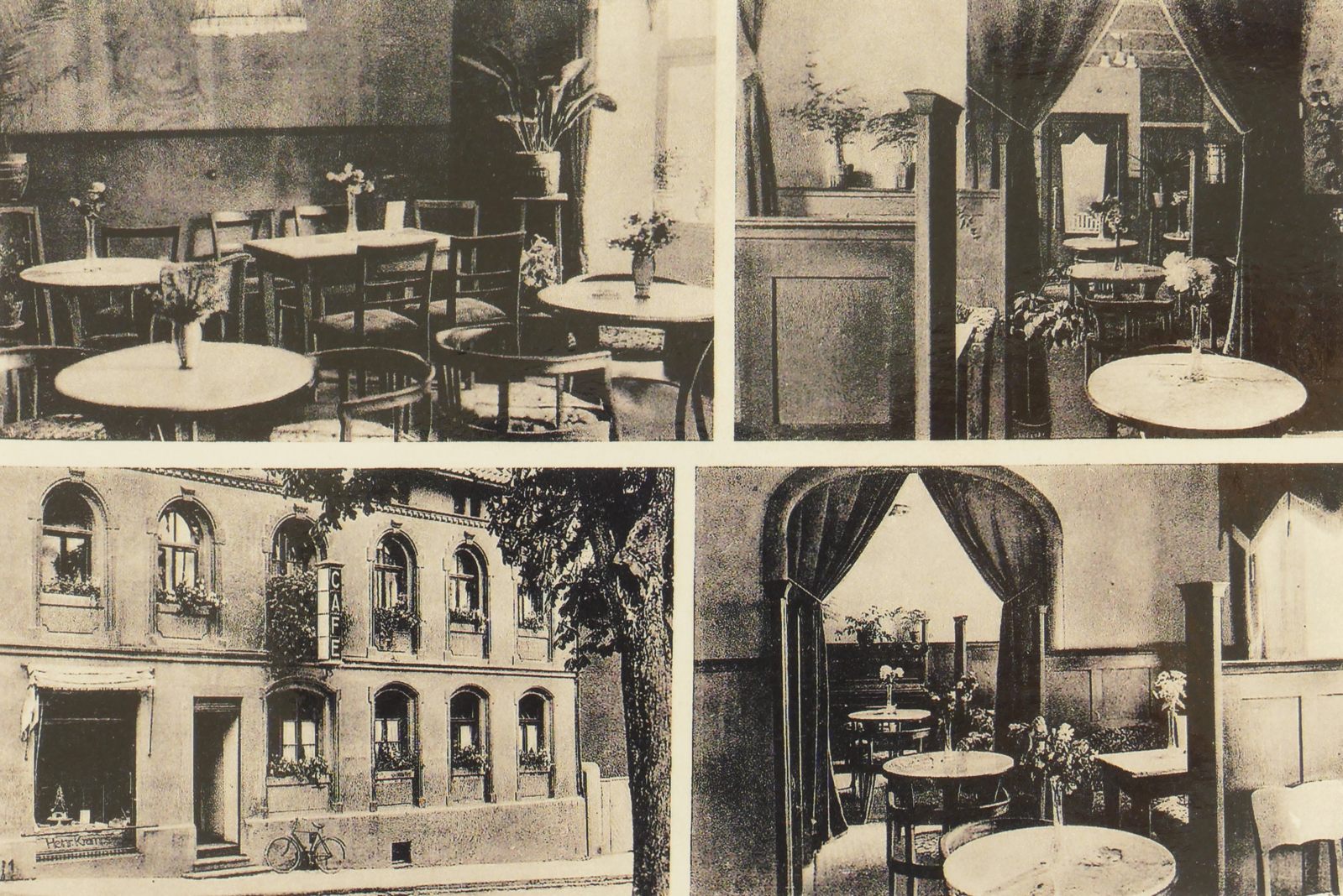 Café Kramps in den 1930ern