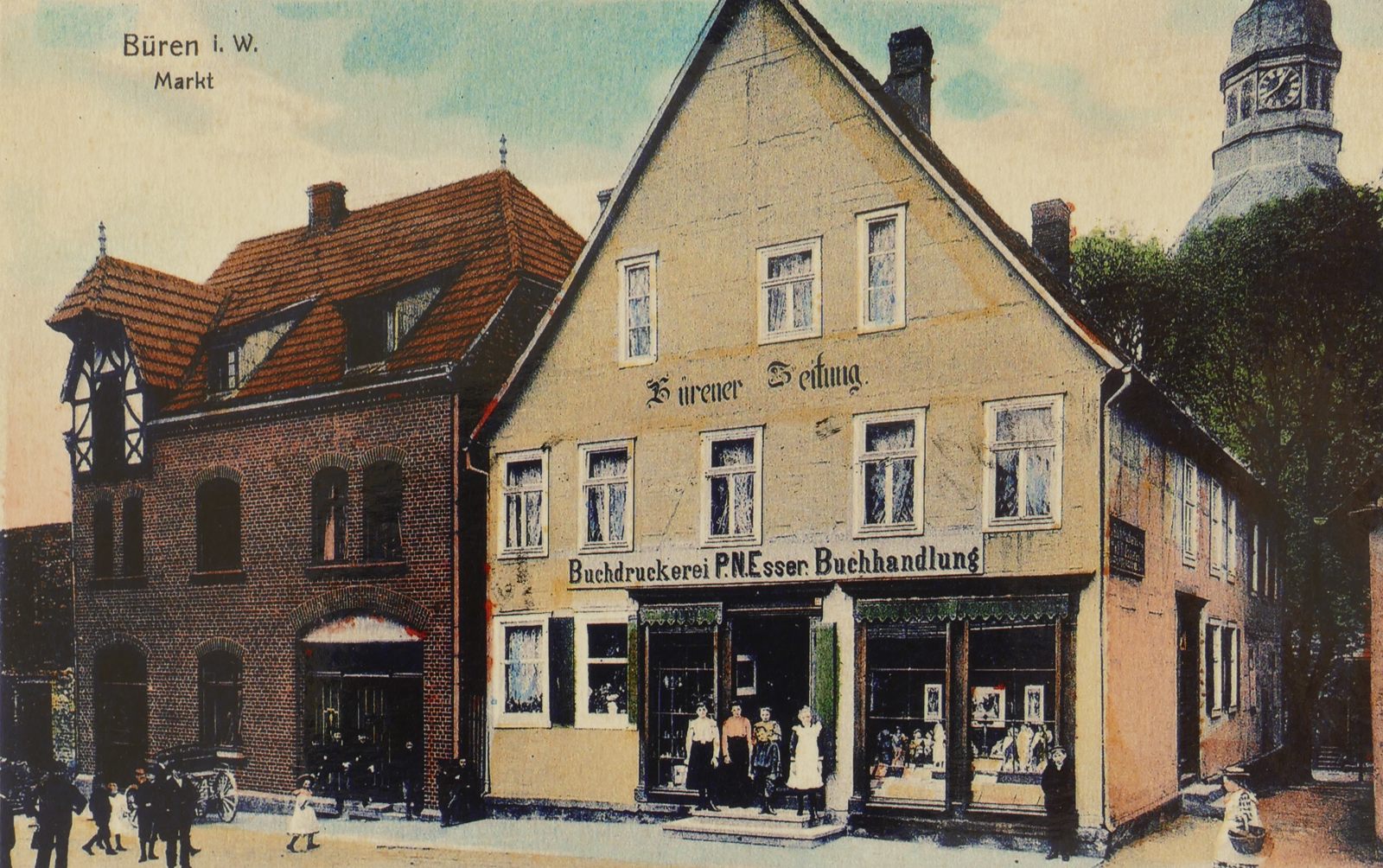Buchhandlung Druckerei Esser 1907