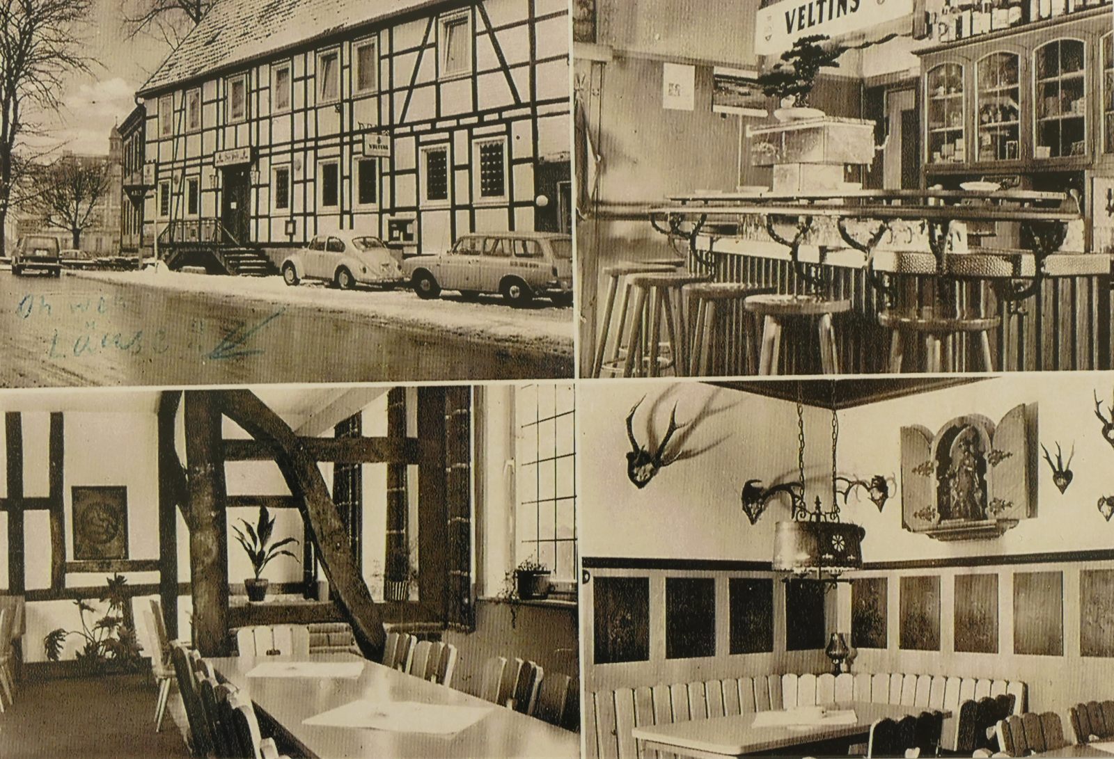 Gasthof Zur Post in den 1970ern