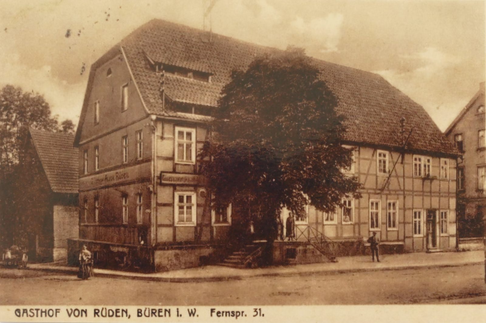 Gasthof von Rüden 1918