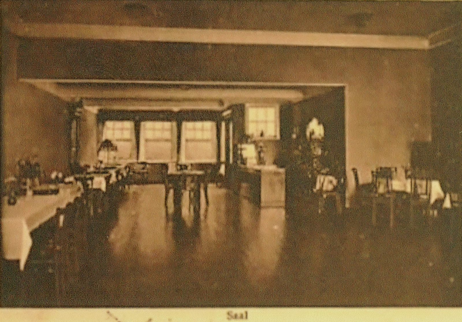 Gasthof von Rüden, Saal, 1928