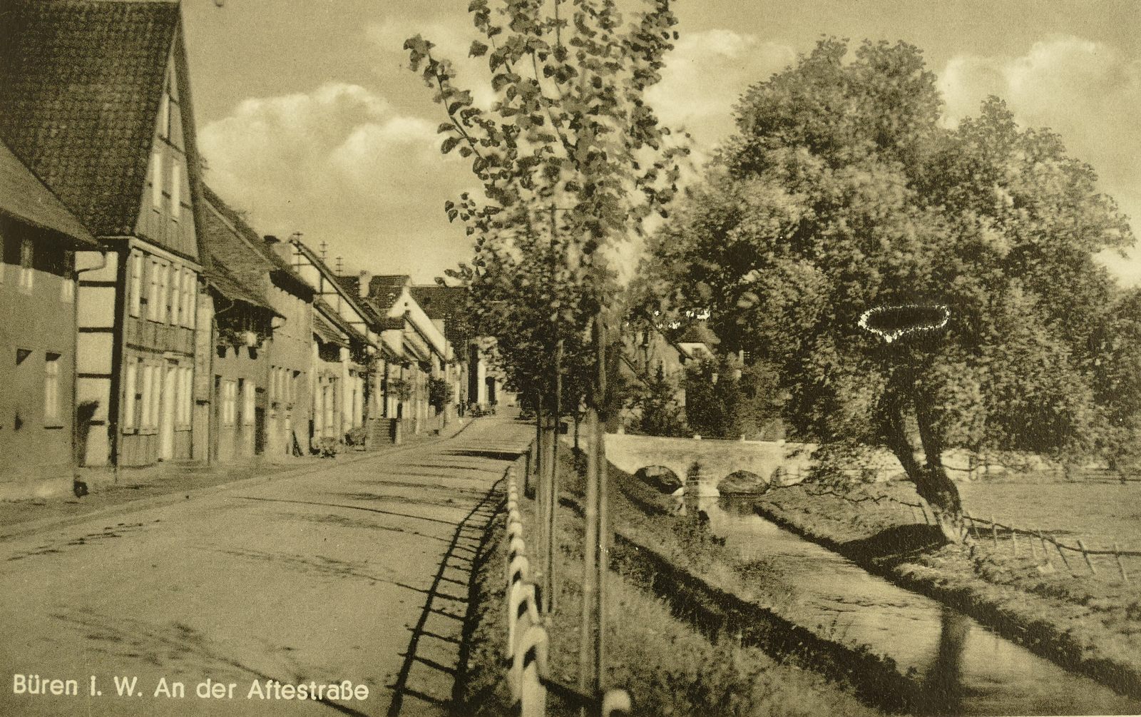 Aftestraße 1938
