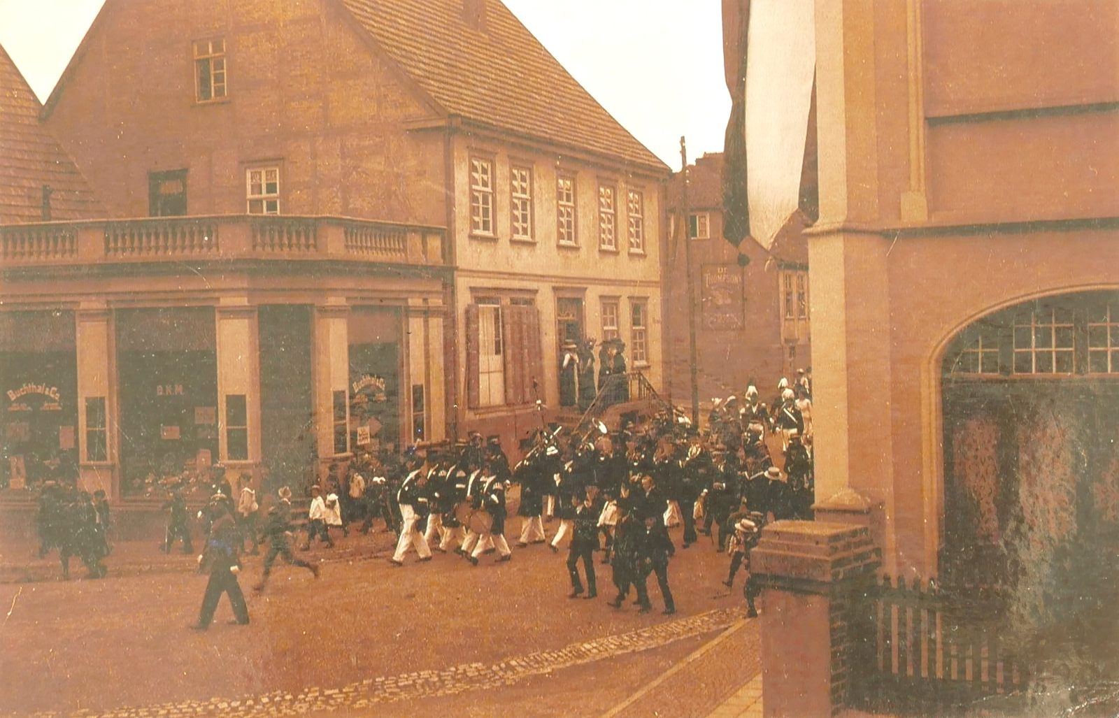 Bertholdstraße - Buchthal & Co. in den 1920ern