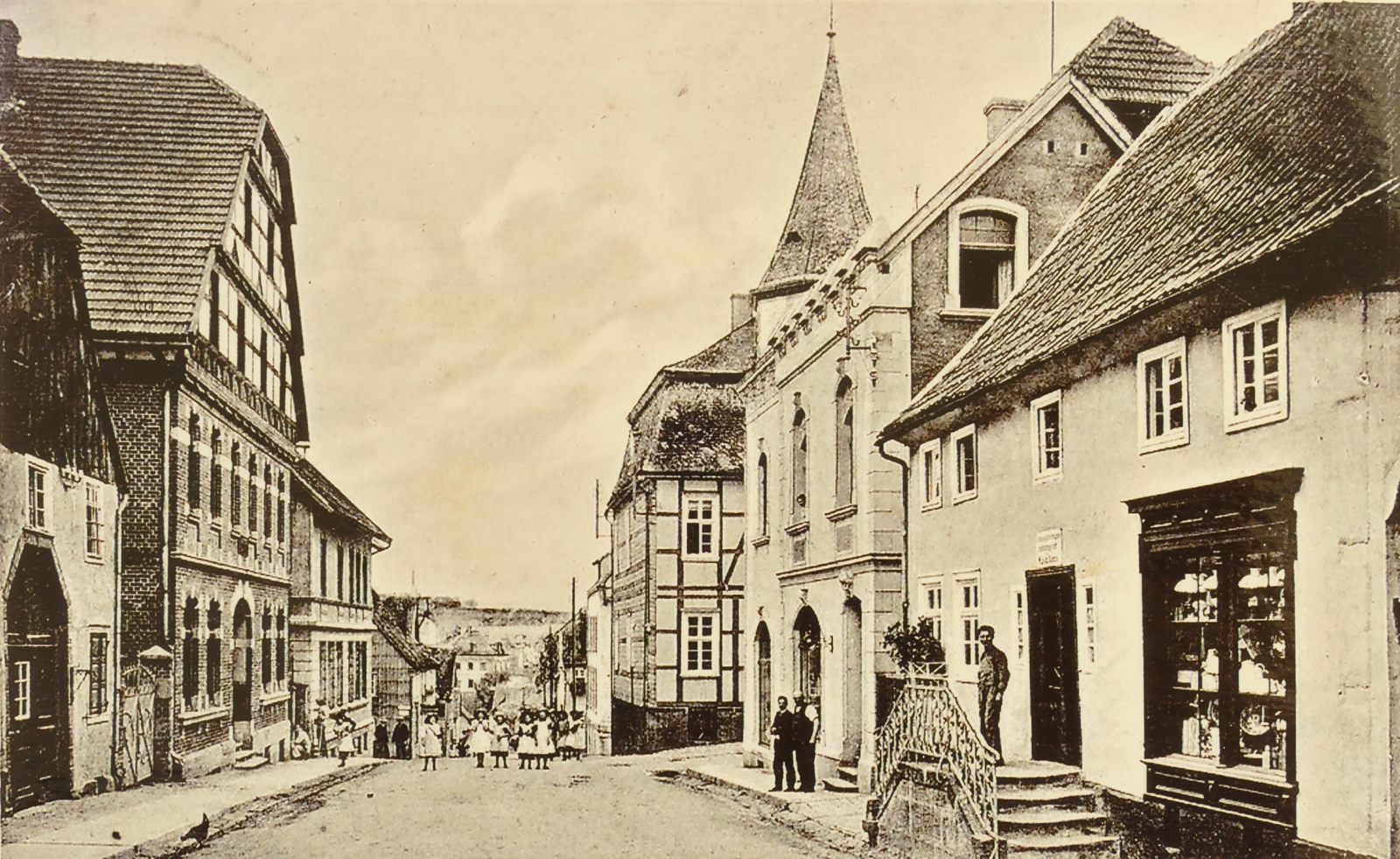 Burgstraße um 1940