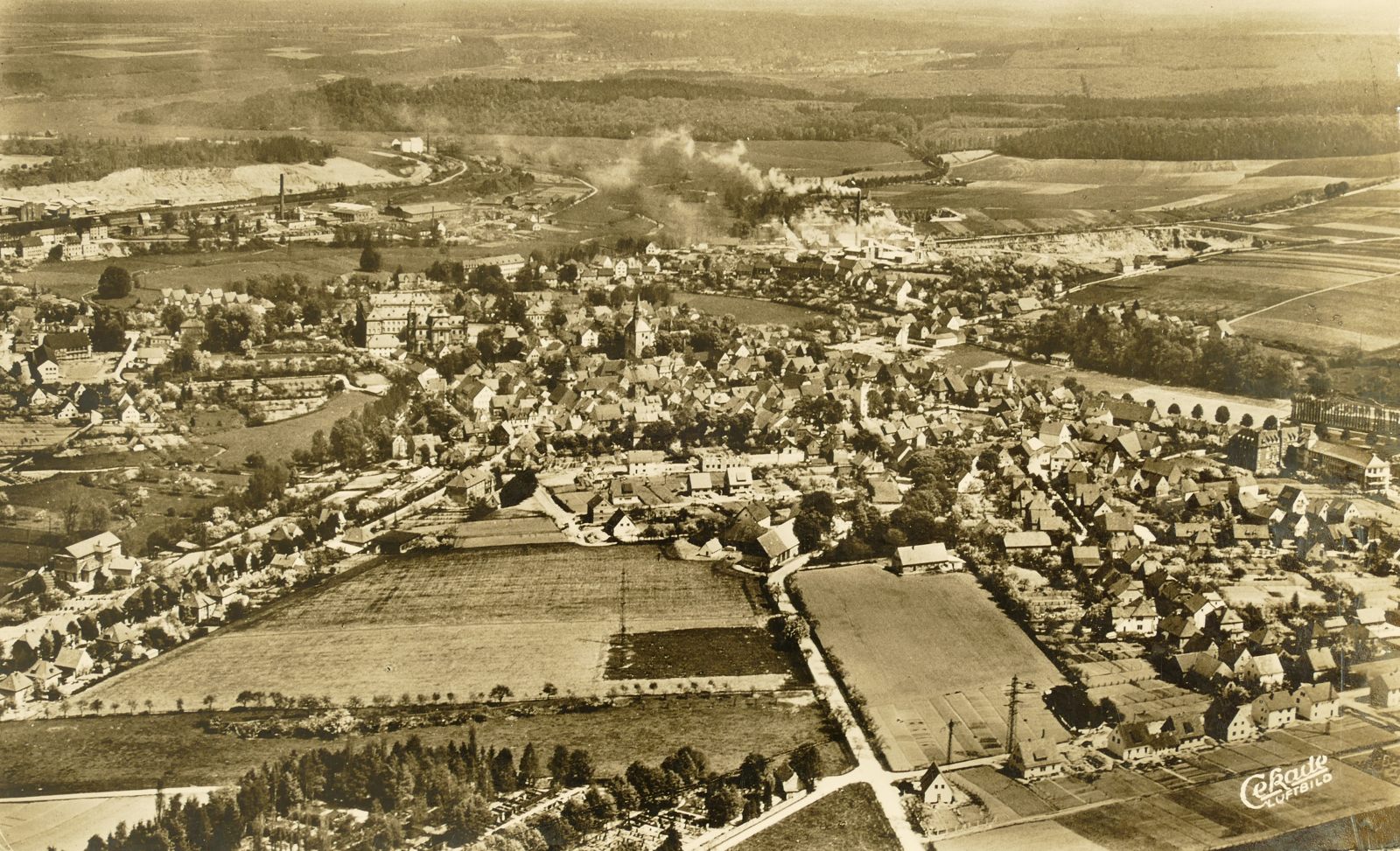 Büren 1960: Gockeln Plan