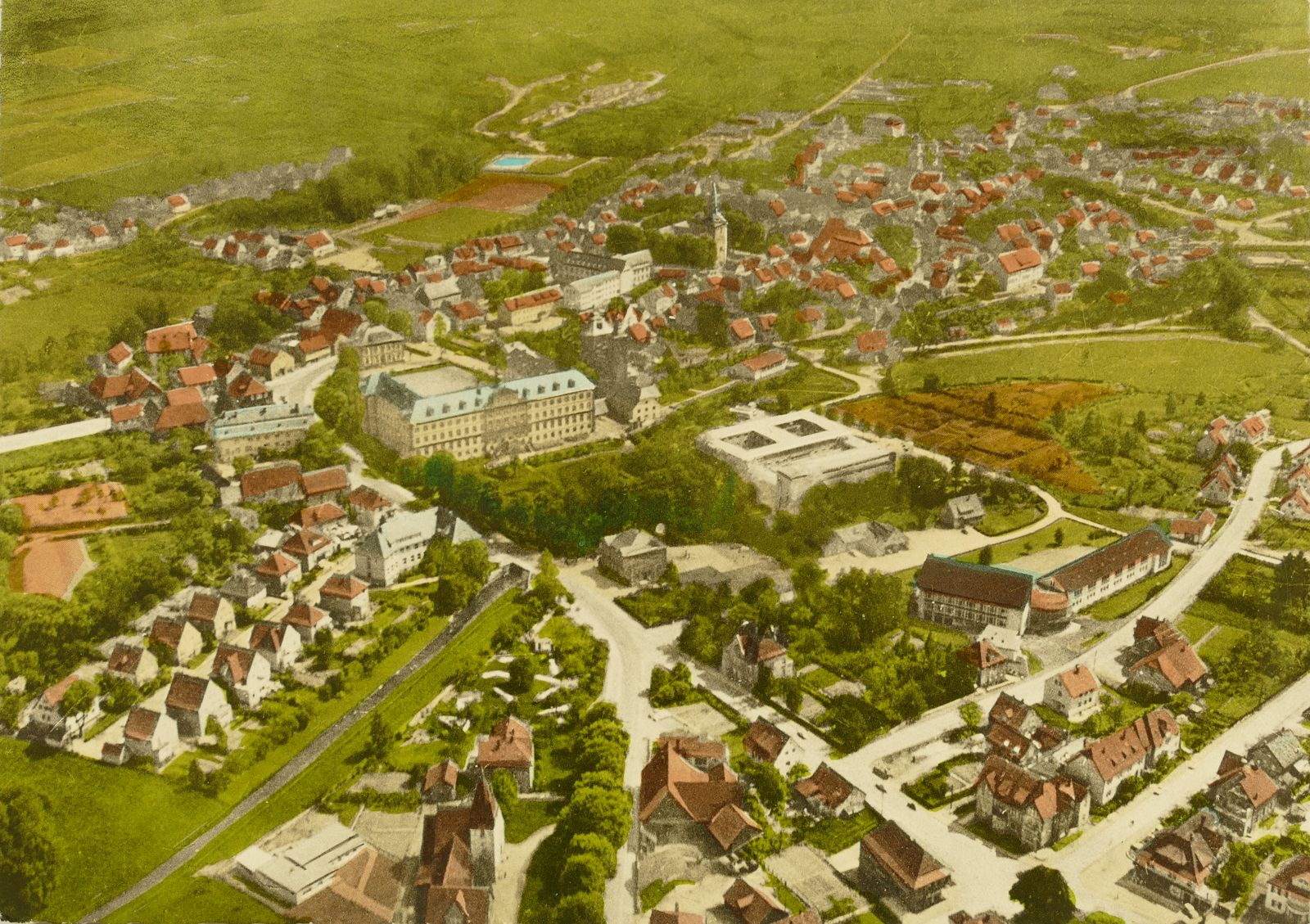 Büren um 1966 coloriert