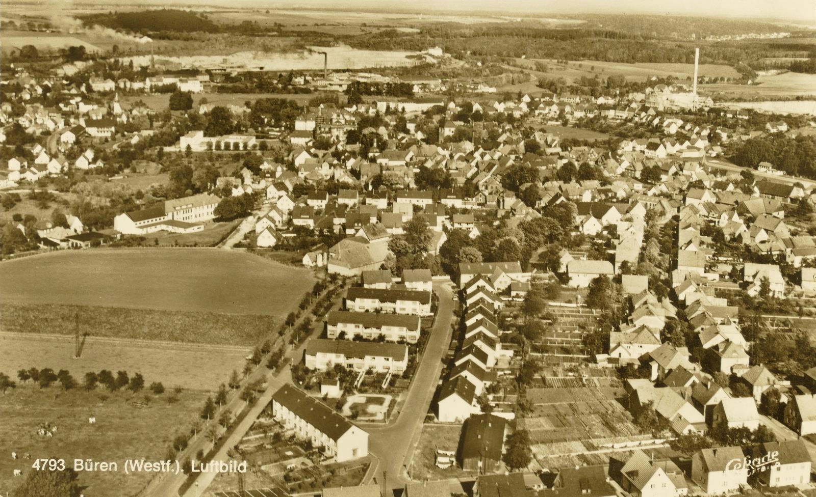 Büren 1968: Gockeln Plan