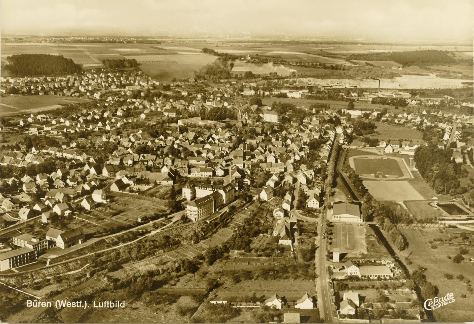 Büren von Süden 1966