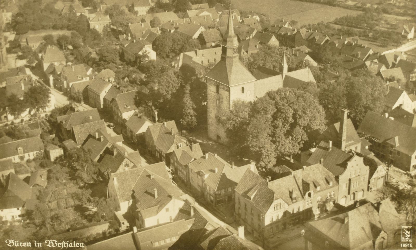 Burgstraße/Nikolauskirche 1960