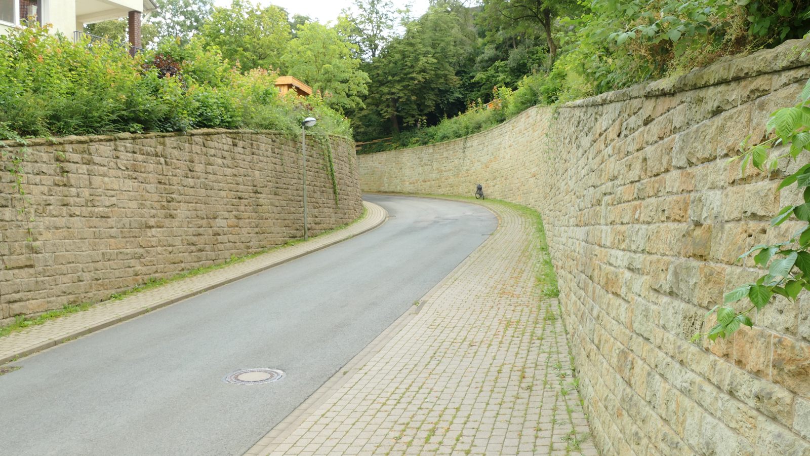 Sidagstraße im Ortskern