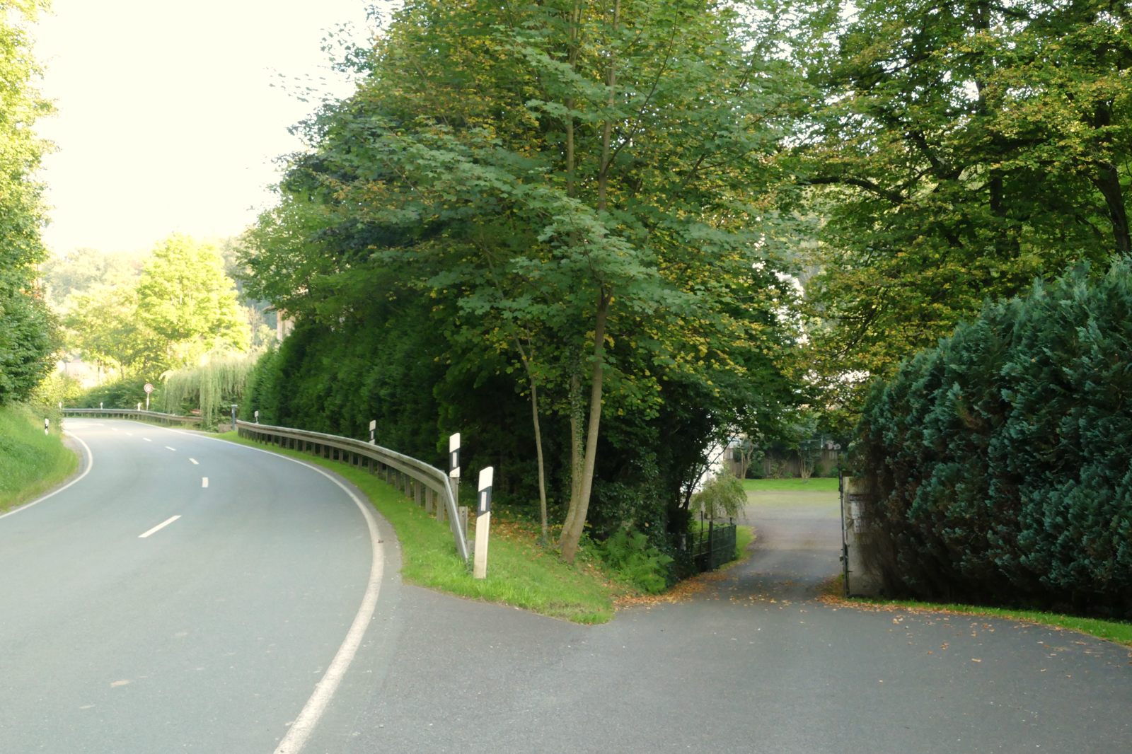 Privateinfahrt Firma Behrendt