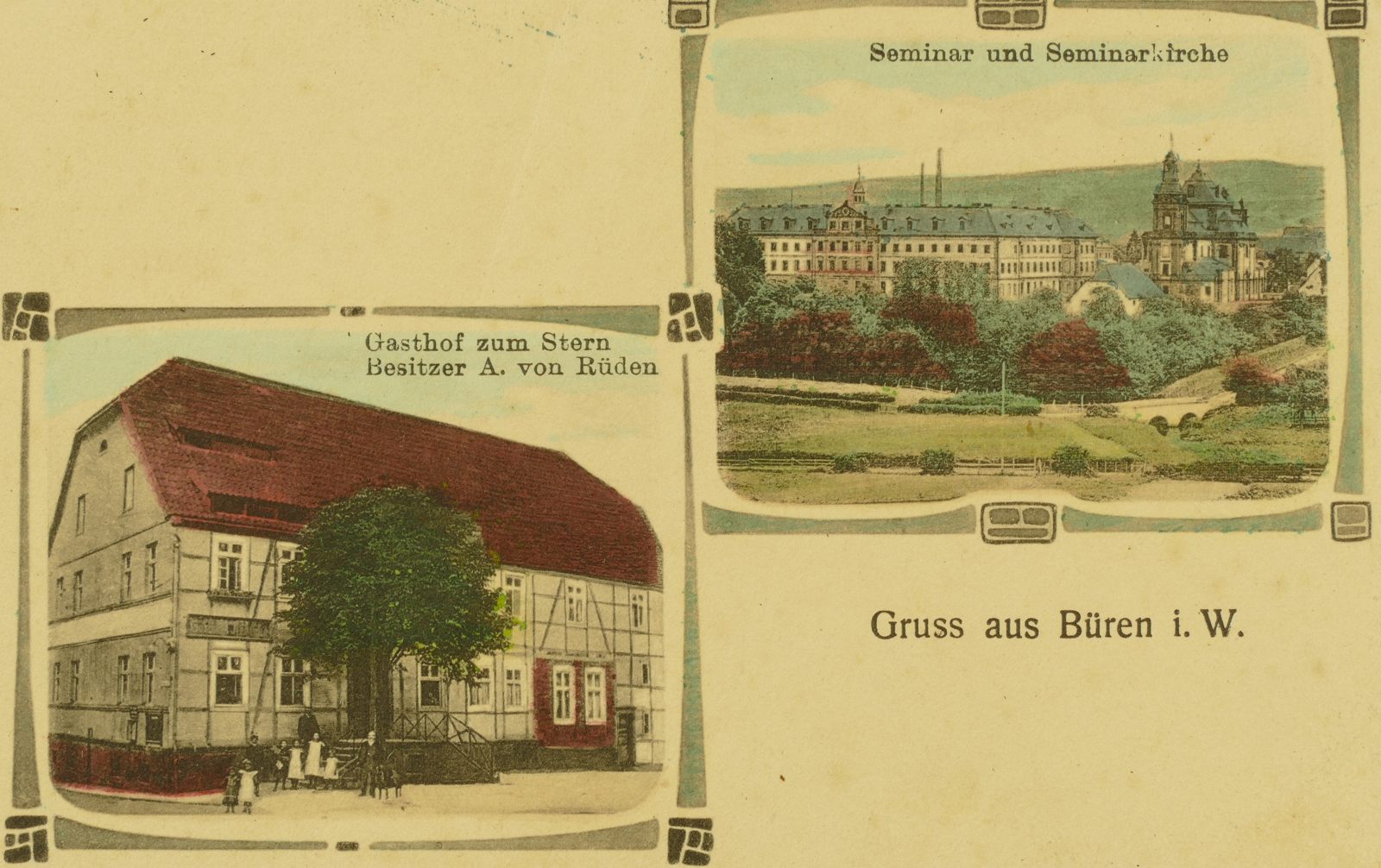 Bertholdstraße von Rüden um 1920 1600