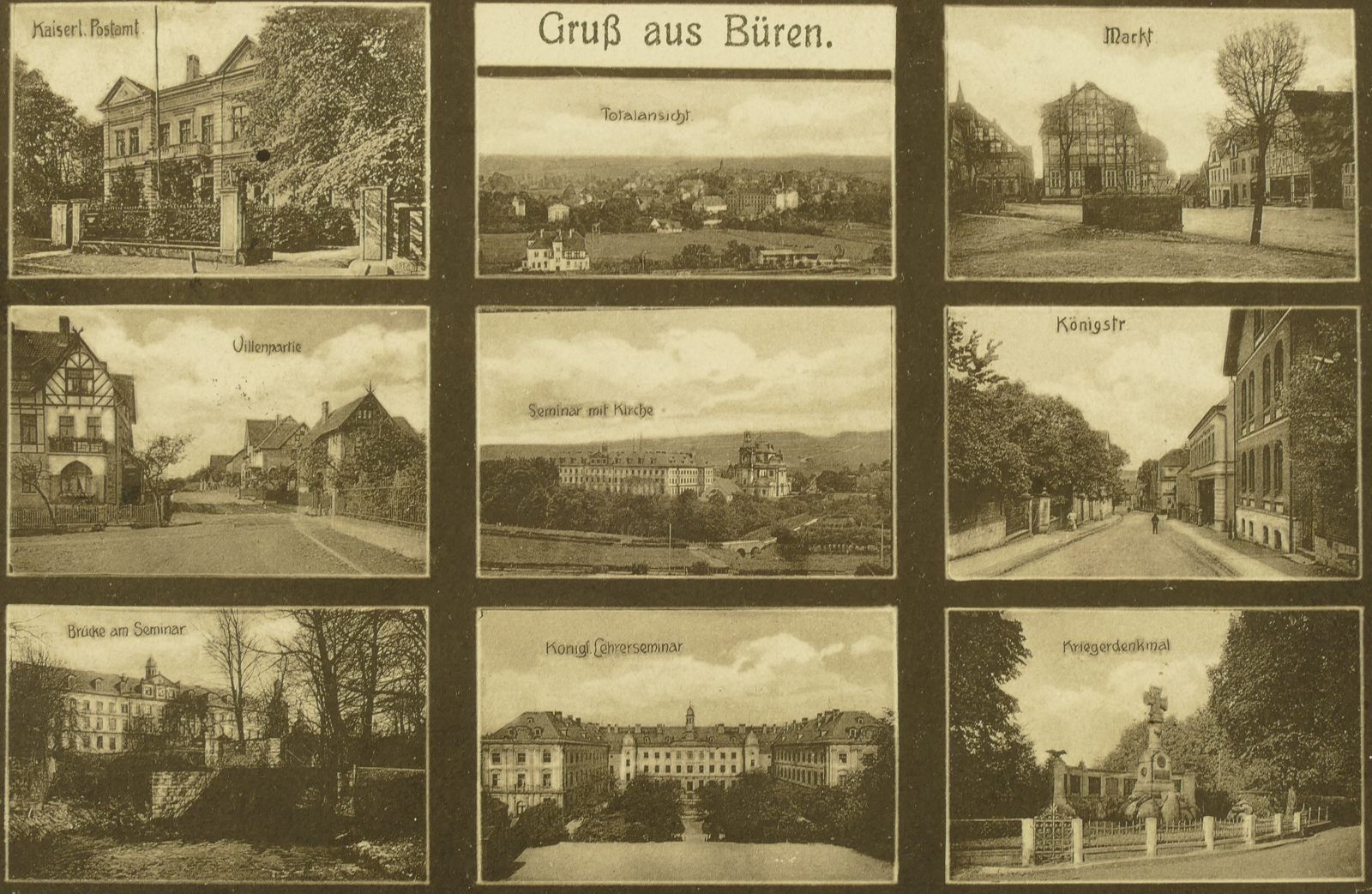 Büren 9er um 1910 1600