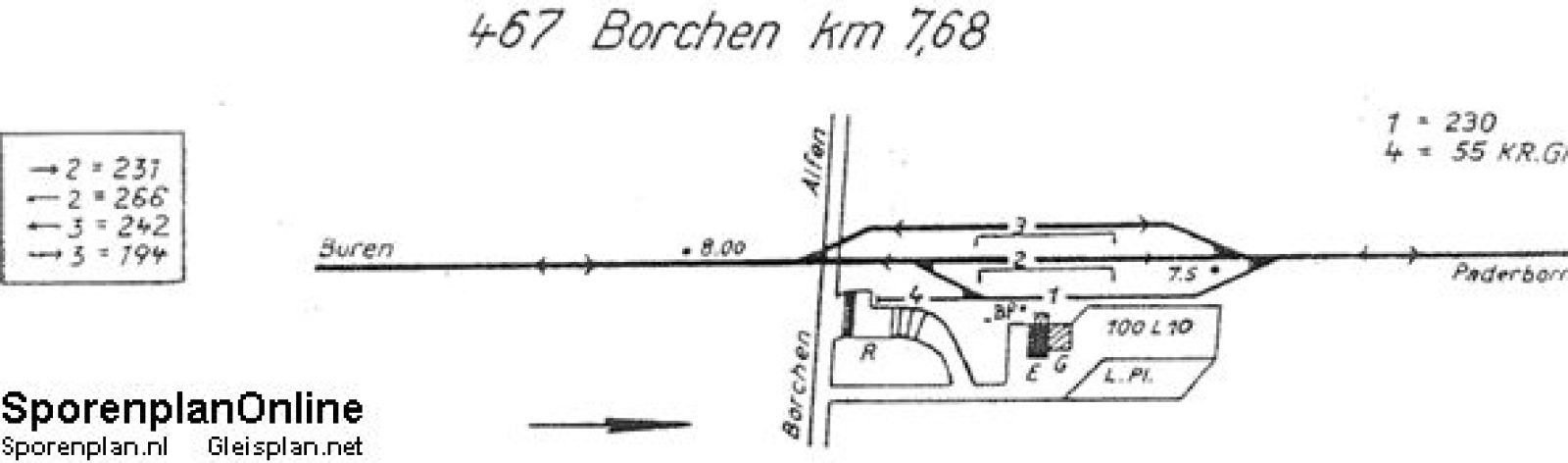 06 Gleisplan 467_borchen