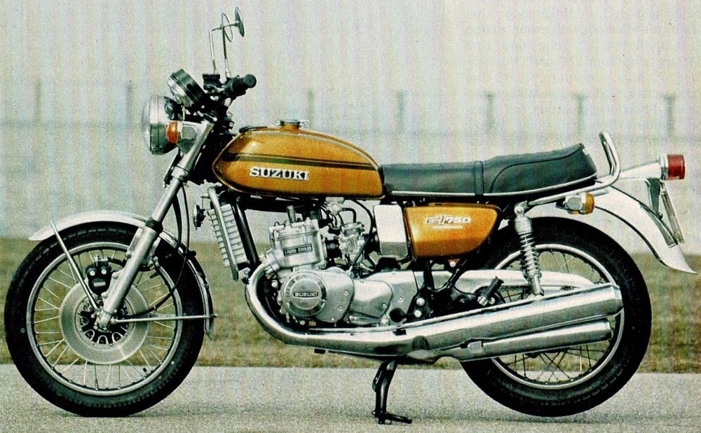 1970er Suzuki GT750