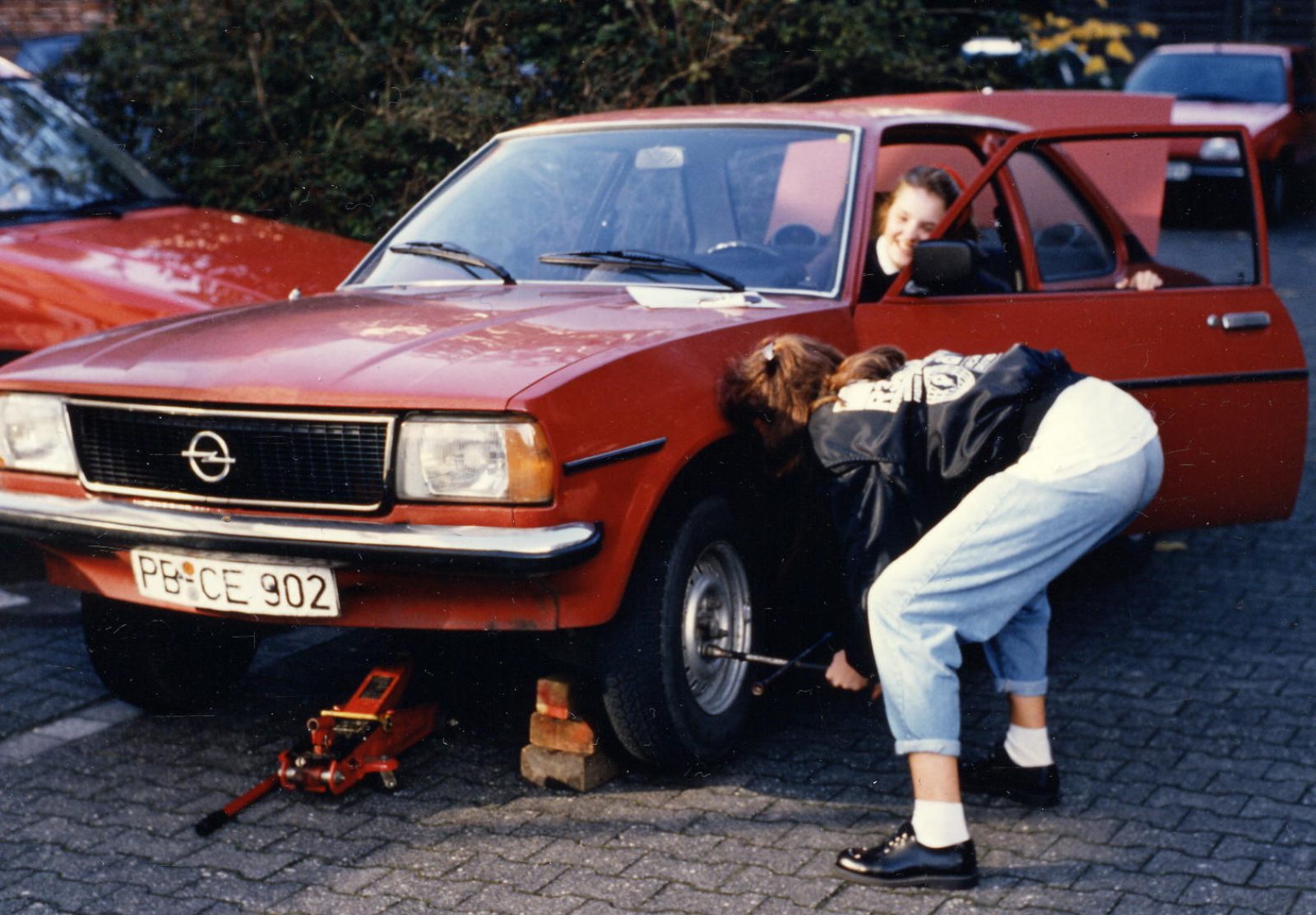 1990 Opel Ascona B rot