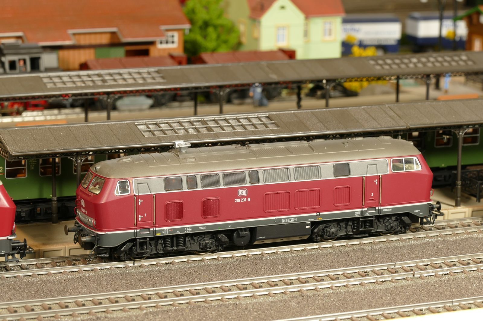 Die BR 218 sieht man noch heutzutage