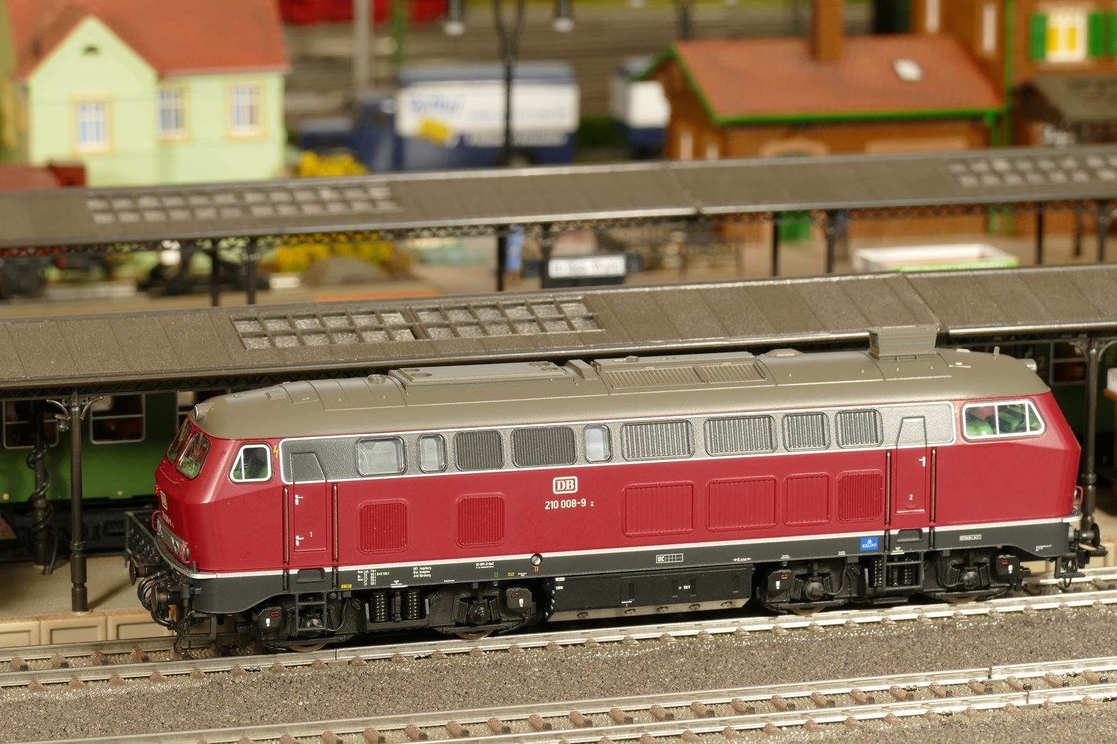 Die Gasturbinenlok BR 210 war stark, hat einen Düsenjetsound, war aber anfällig