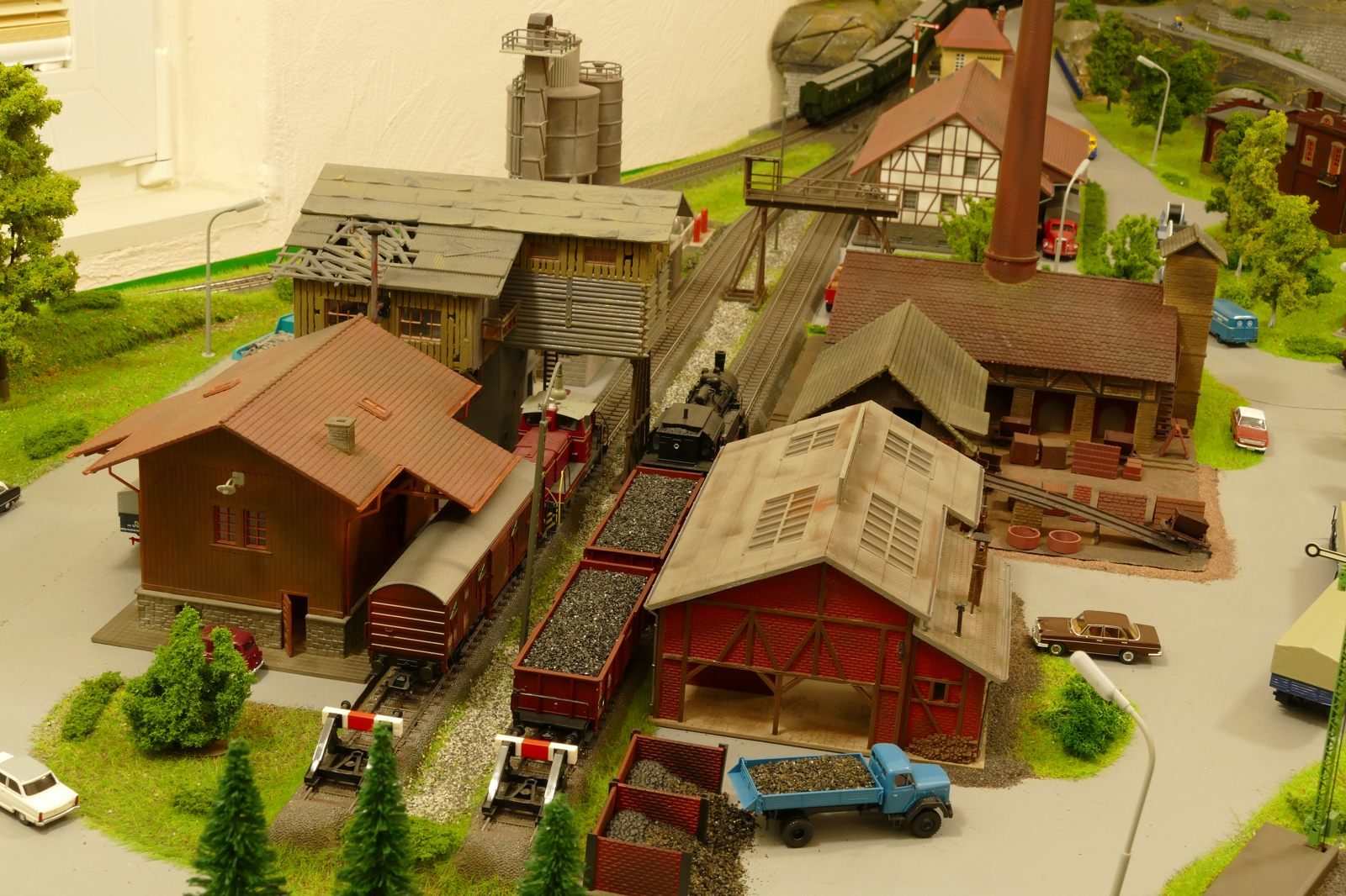 Geschäftiges Treiben im Detail