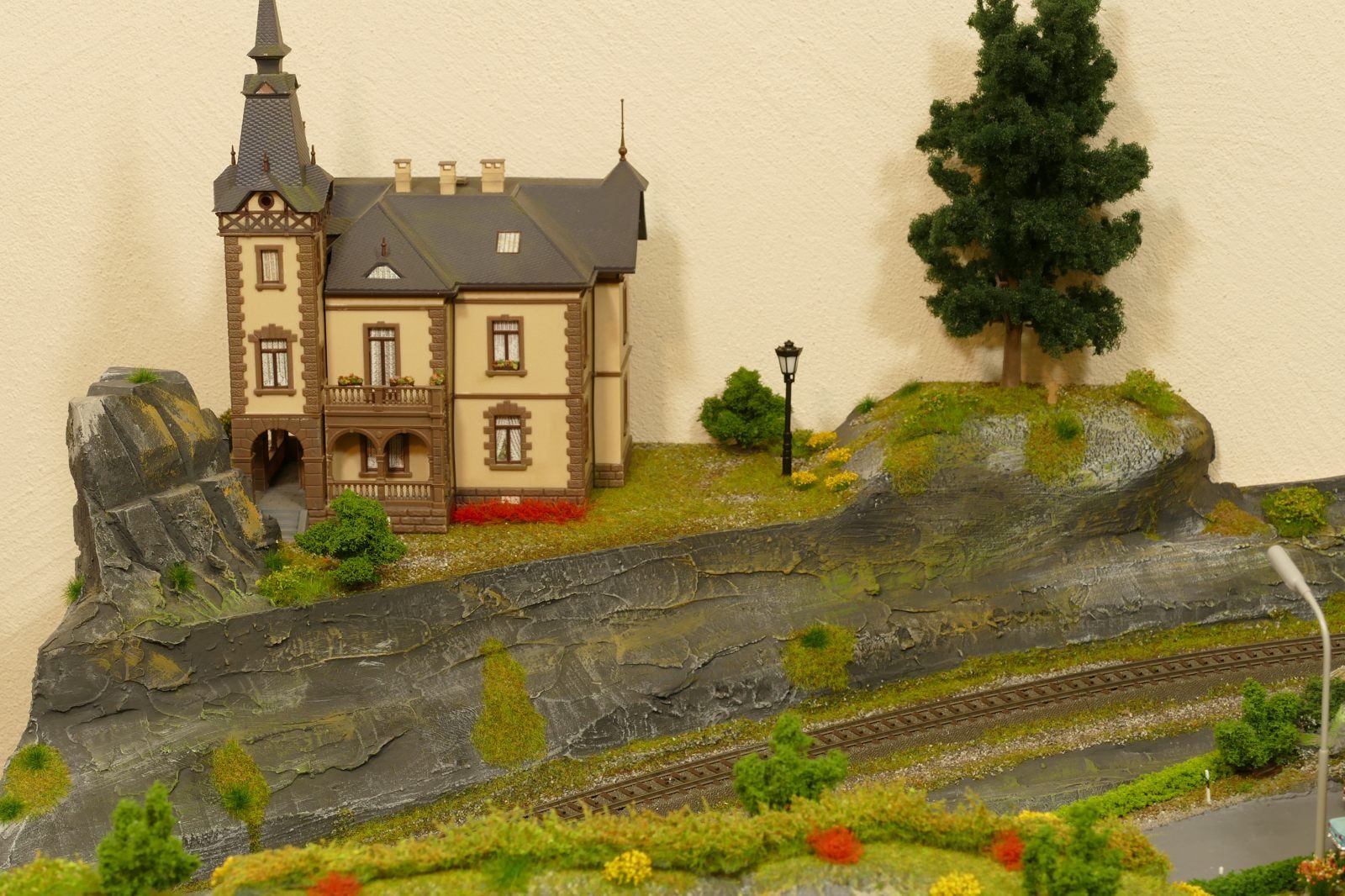 Die Villa auf dem Hügel