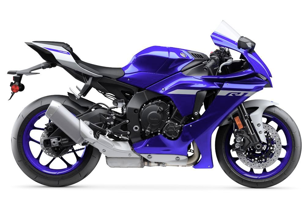 2020er Yamaha YZF R1 rechts1000