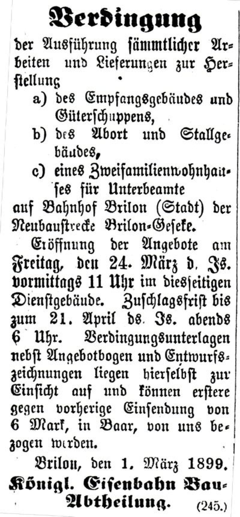 E05 Bahnhof, Ausschreibung,1899_400