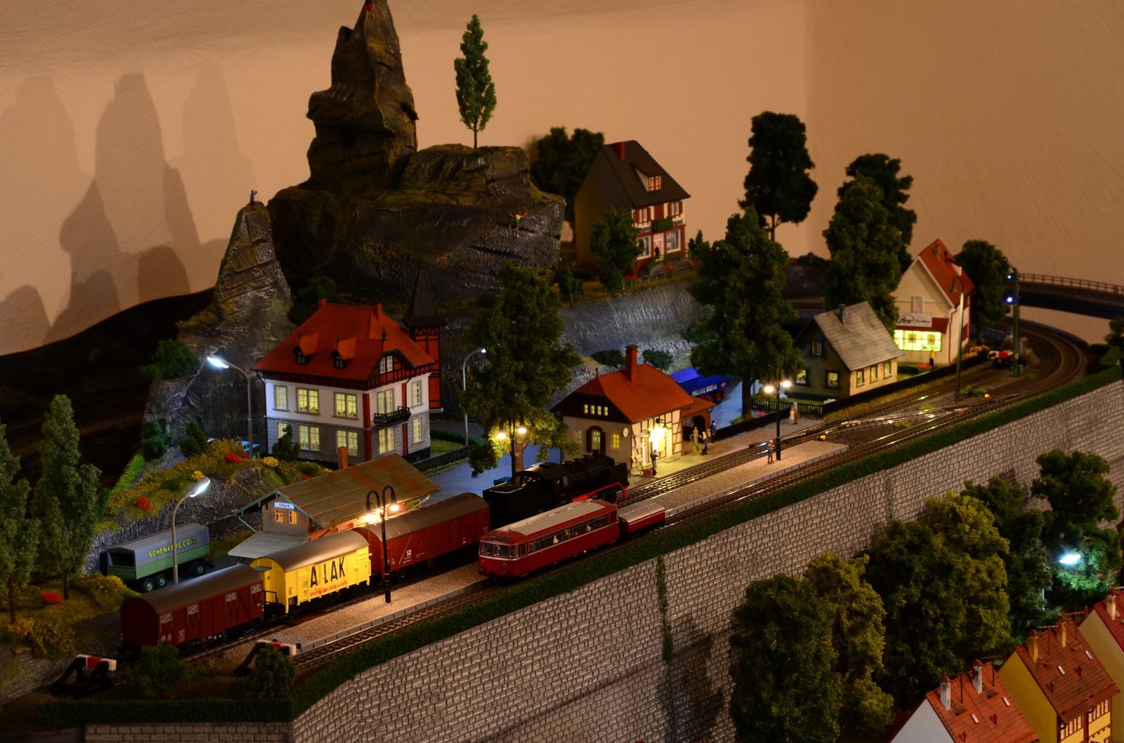 Dämmerung im Sauerland: Silbach