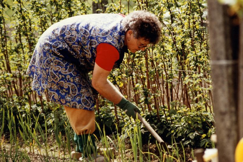 WH 1989 Mama im Garten 800